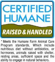 Certified Humane treatment logo