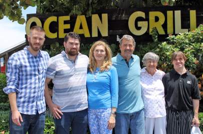 The Replogle Family, owners of Ocean Grill